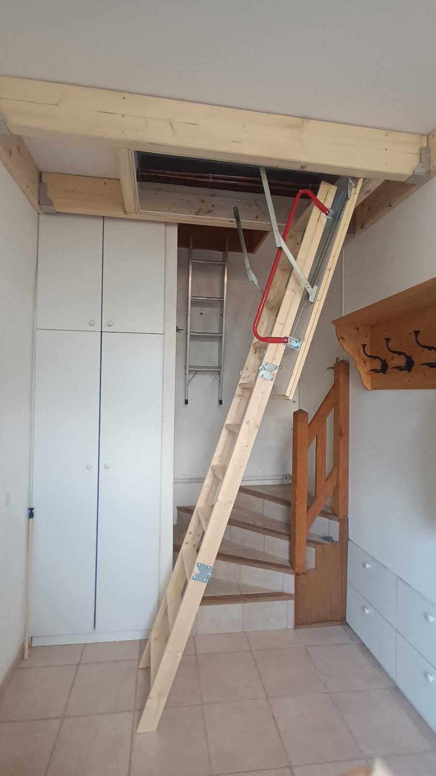 Escalier escamotable