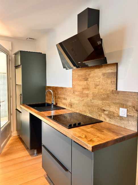 Détail plan de travail